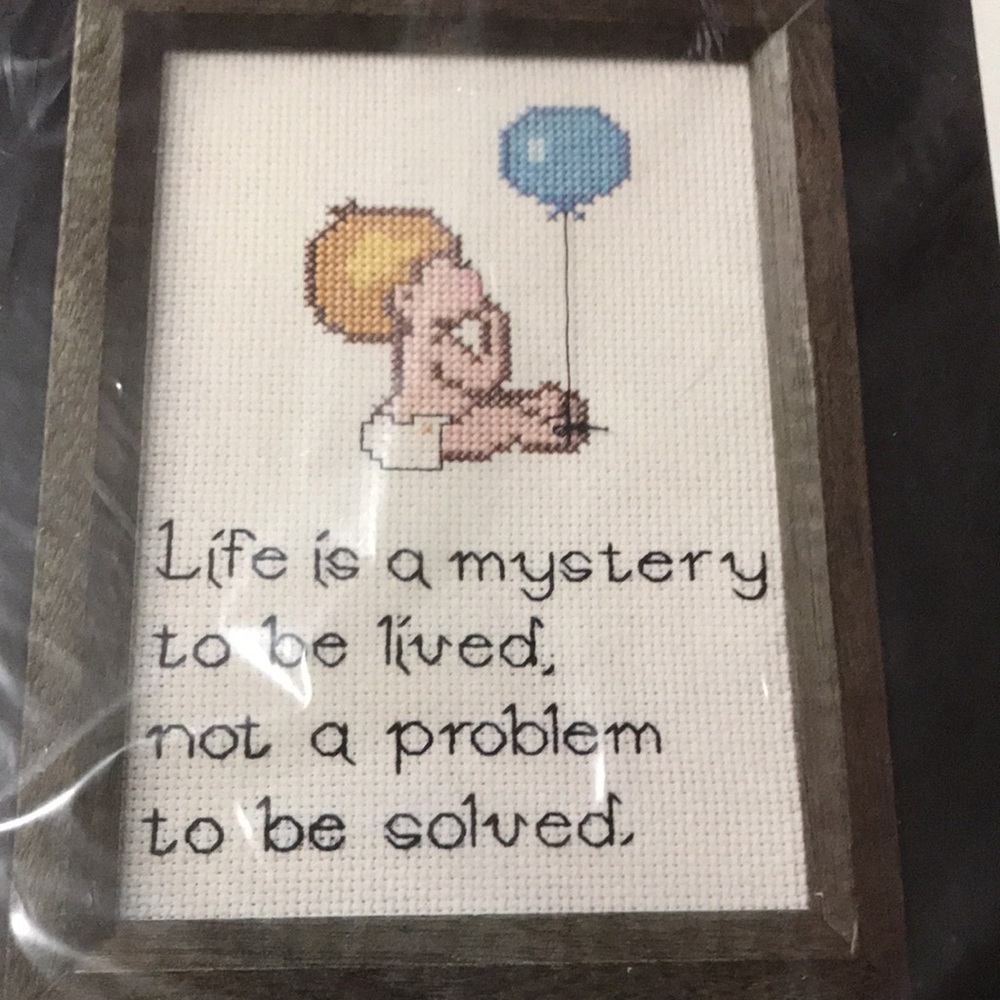 Vintage life counted cross stitch kit New